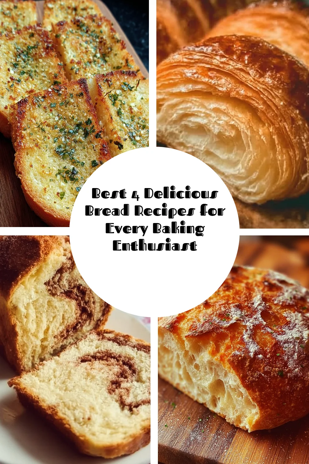 Best 4 delicious bread recipes for baking enthusiasts