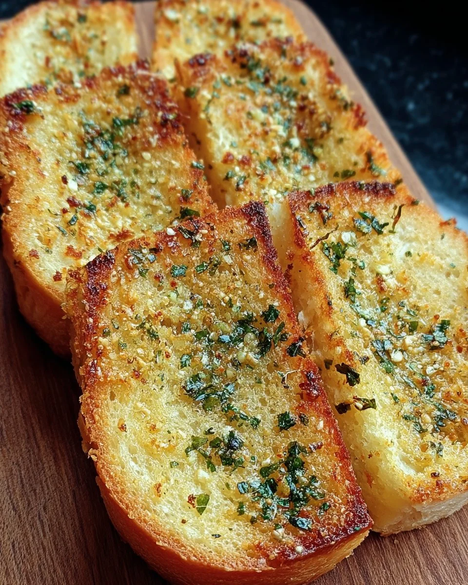 The BEST Garlic Bread
