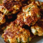 Delicious Chicken Paleo Zucchini Fritters recipe for a healthy meal.