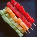 Delicious homemade fruit sticks made with fresh fruits
