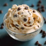 Delicious Greek Yogurt Cookie Dough ready for baking or snacking.