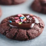 Delicious keto brownie cookies on a plate, perfect for low-carb diets