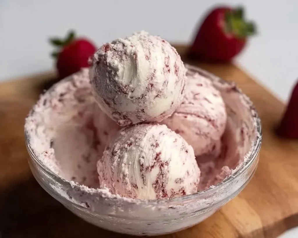 Keto Strawberry Cheesecake Fat Bombs for a low-carb dessert