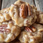 Delicious creamy Pecan Pralines with only 1 carb, perfect keto dessert