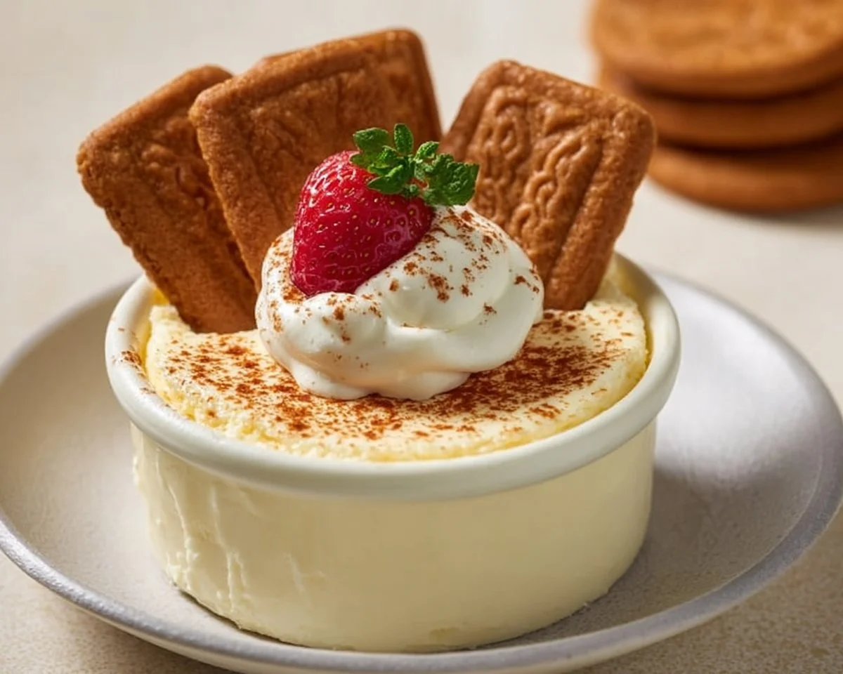 Delicious Japanese Yogurt Cheesecake topped with fresh fruits