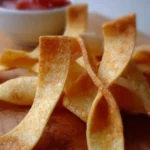 Bow-shaped tortilla chips ideal for dipping and enjoying tasty snacks