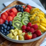 Healthy meals and quick recipes featuring colorful fruits and vegetables.