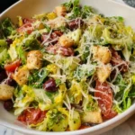 Delicious Scala Chopped Salad with fresh mixed vegetables and dressing
