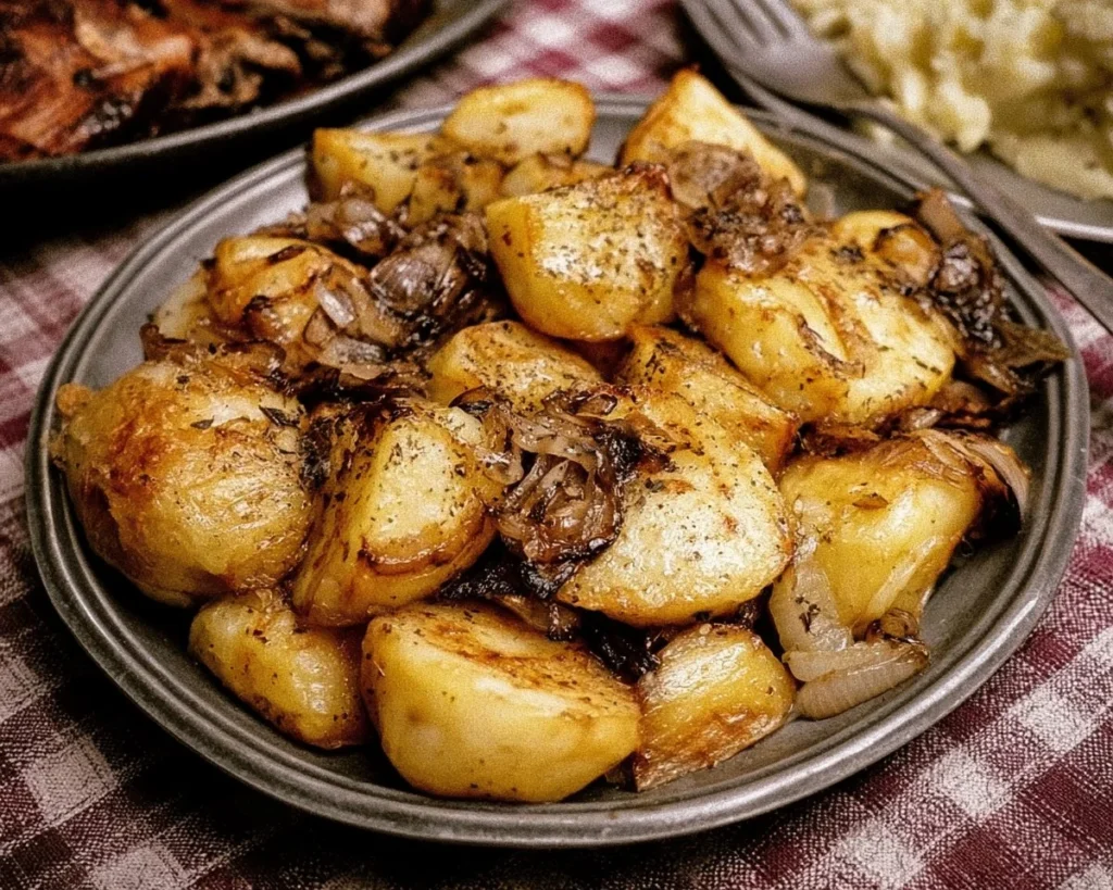 A classic Sunday supper featuring delicious dishes and family gathering.