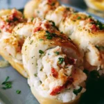 Easy crab roll with fresh crab meat and creamy dressing on a toasted bun