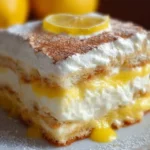 Delicious Lemon Tiramisu dessert served in a glass with lemon zest garnish