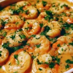 Delicious Marry Me Shrimp served in a bowl with fresh herbs and spices