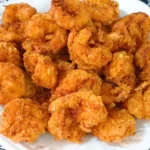 Deliciously crispy Southern fried shrimp served with dipping sauce