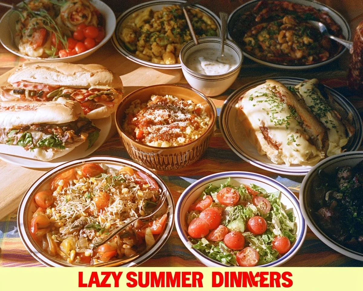 Easy and delicious summer dinners for lazy nights