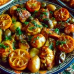 Traditional Moroccan recipes featuring vibrant spices and authentic flavors.