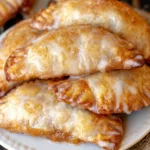 Delicious peach hand pies with flaky crust and juicy peach filling